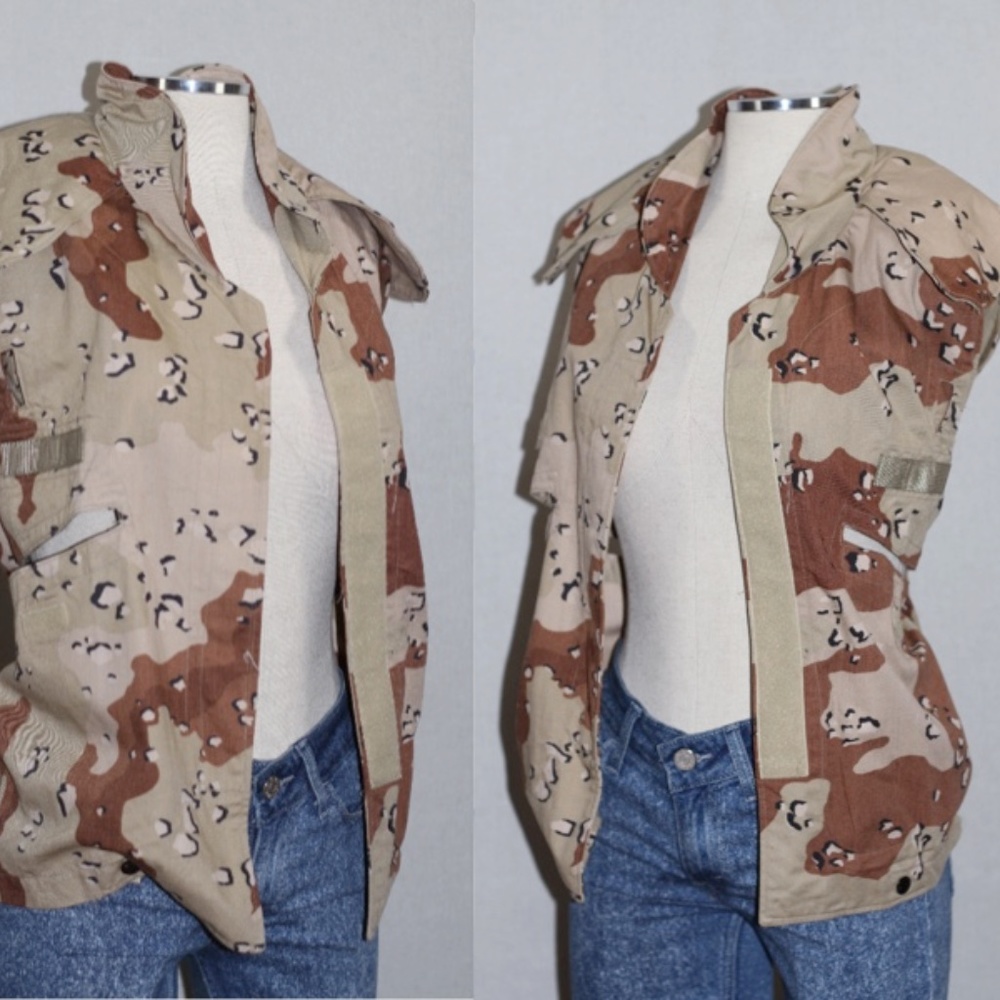 Authentic Brown Military Vest